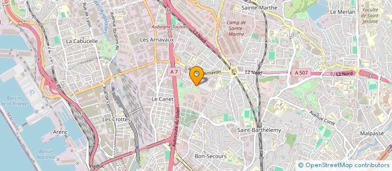 localisation de l'entreprise MONSIEUR OUALID SAIDANI  MARSEILLE
