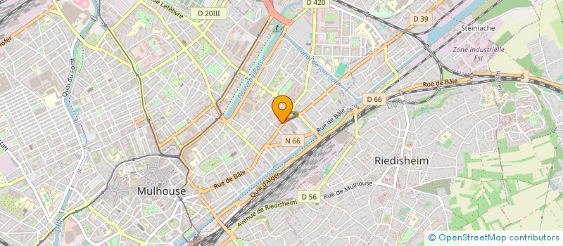 localisation de l'entreprise MONSIEUR OUALID SEBIAA  MULHOUSE