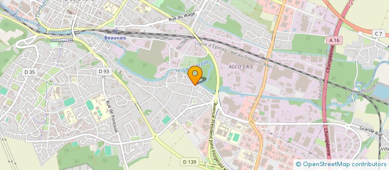 localisation de l'entreprise MONSIEUR OUALID TARAB  BEAUVAIS