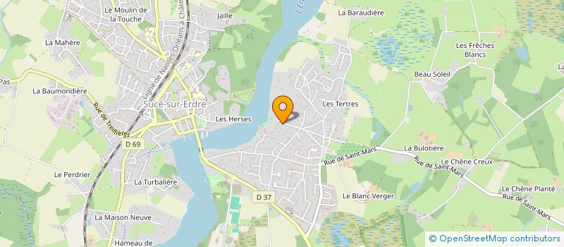 localisation de l'entreprise MONSIEUR OUALID TENZEKHTI  SUCE-SUR-ERDRE