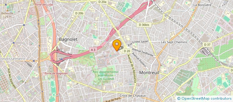 localisation de l'entreprise MONSIEUR OUALID TOUAT à MONTREUIL