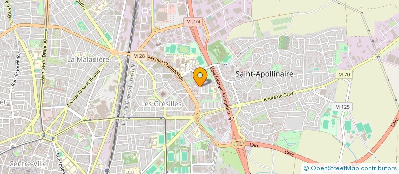 localisation de l'entreprise MONSIEUR OUALID TOUMI à DIJON