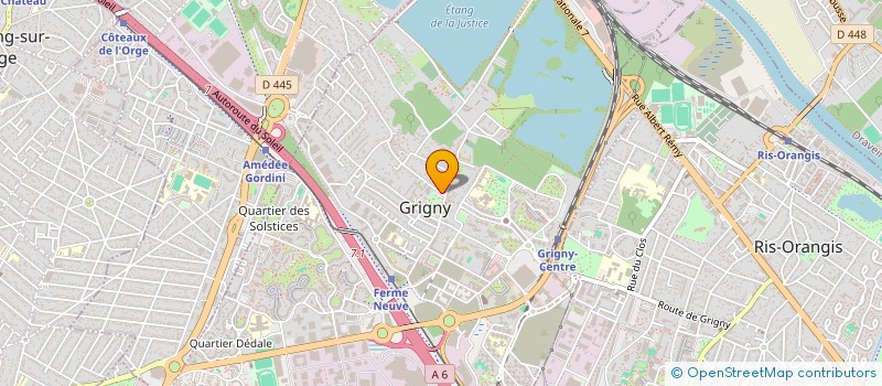 localisation de l'entreprise MONSIEUR OUALID ZEGHOUGH  GRIGNY