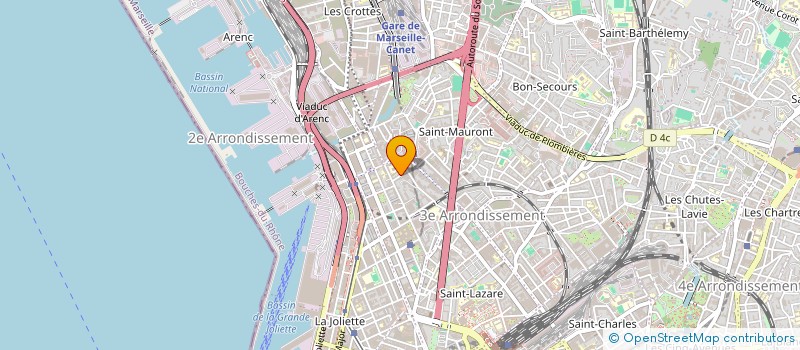 localisation de l'entreprise MONSIEUR OUALID ZIDANE à MARSEILLE