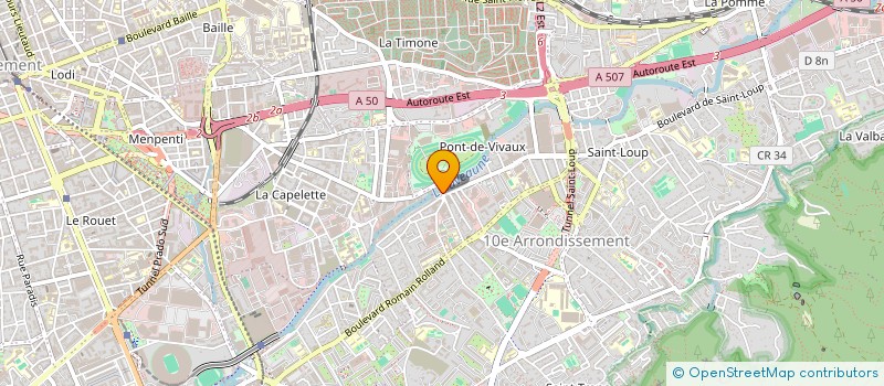 localisation de l'entreprise MONSIEUR OUALID ZNATI à MARSEILLE