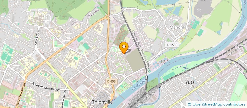 localisation de l'entreprise MONSIEUR OUALID ZOUANE  THIONVILLE