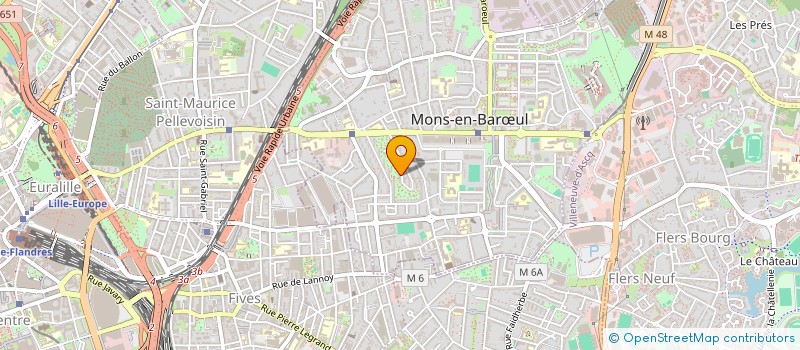 localisation de l'entreprise MONSIEUR OUALID ZOUINE  MONS-EN-BARUL