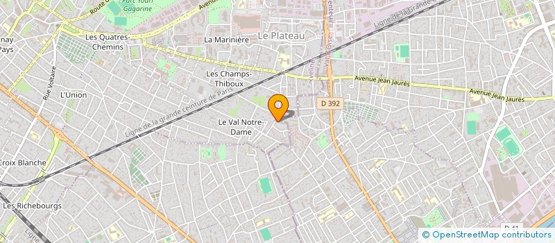 localisation de l'entreprise MONSIEUR OUALIDE ELASRI à SARTROUVILLE