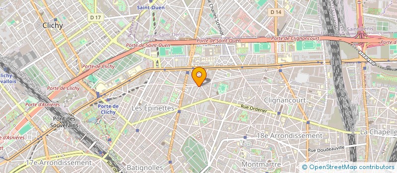 localisation de l'entreprise MONSIEUR OUAMAR LAHLOUH  PARIS