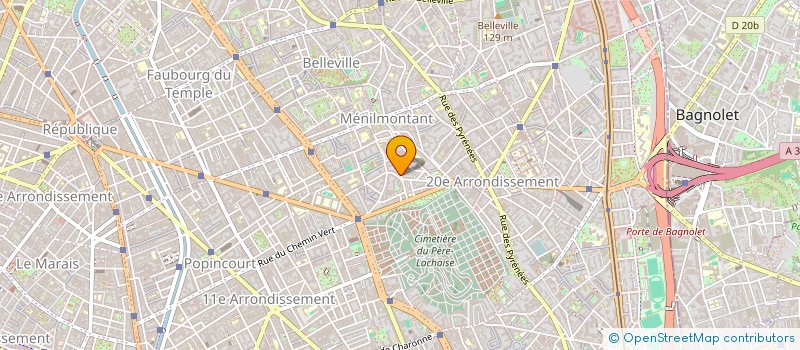 localisation de l'entreprise MONSIEUR OUAMARA MALEK  PARIS