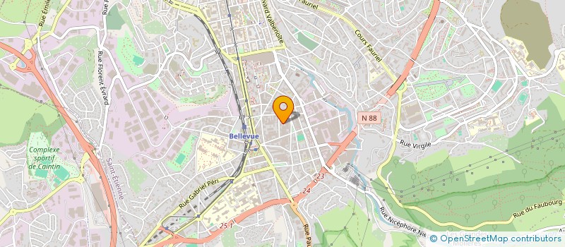 localisation de l'entreprise MONSIEUR OUARDI ABDELLI  SAINT-ETIENNE