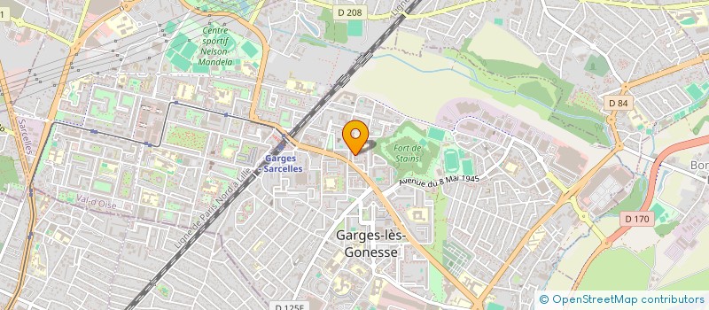 localisation de l'entreprise MONSIEUR OUARI MEKHFI  GARGES LES GONESSE