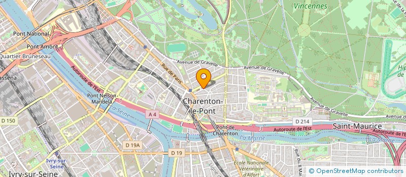 localisation de l'entreprise MONSIEUR OUARI YACHOU  CHARENTON-LE-PONT