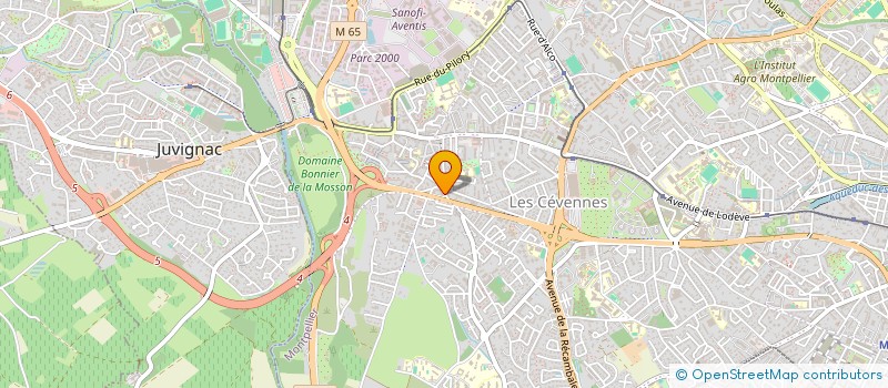 localisation de l'entreprise MONSIEUR OUASSIM MELKAOUI à MONTPELLIER