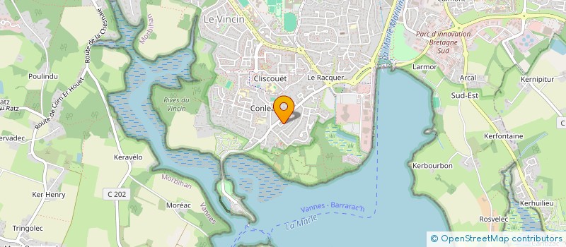 localisation de l'entreprise MONSIEUR OUASSIM METHNANI à VANNES