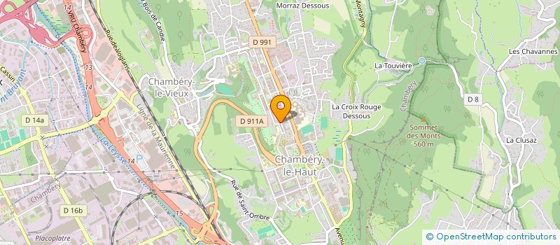 localisation de l'entreprise MONSIEUR OUASSIM OSMANI  CHAMBERY