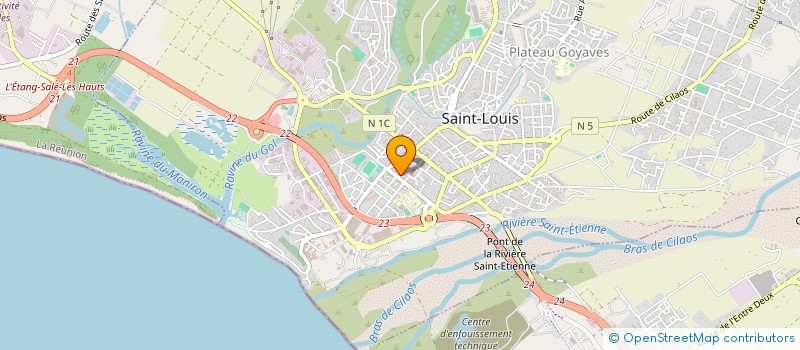 localisation de l'entreprise MONSIEUR OUATANTCHIM OUATTARA  SAINT-LOUIS
