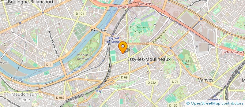 localisation de l'entreprise MONSIEUR OUATTARA MOUSSA à ISSY-LES-MOULINEAUX