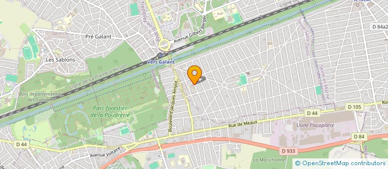 localisation de l'entreprise MONSIEUR OUBAIDA AL MOUFTI à TREMBLAY-EN-FRANCE