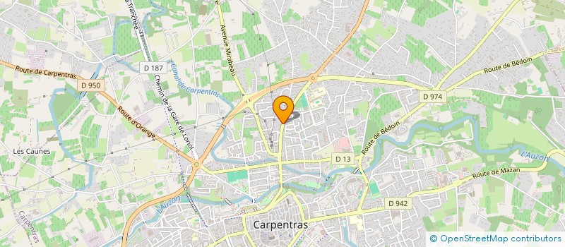 localisation de l'entreprise MONSIEUR OUBEIDI MHOUGOULIE à CARPENTRAS