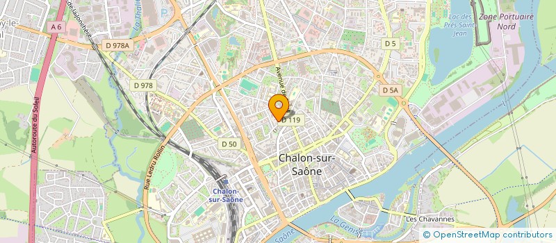 localisation de l'entreprise MONSIEUR OUDAI DHAHRI  TOURNUS