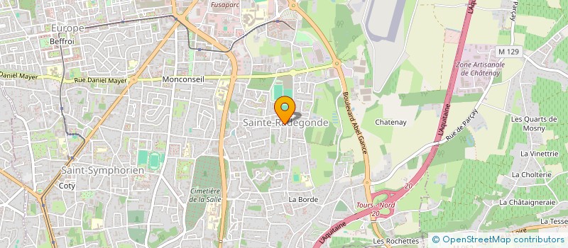 localisation de l'entreprise MONSIEUR OUDAM HIENG  TOURS