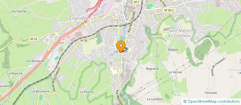 localisation de l'entreprise MONSIEUR OUDRISS OUALI à SAINT-CHAMOND