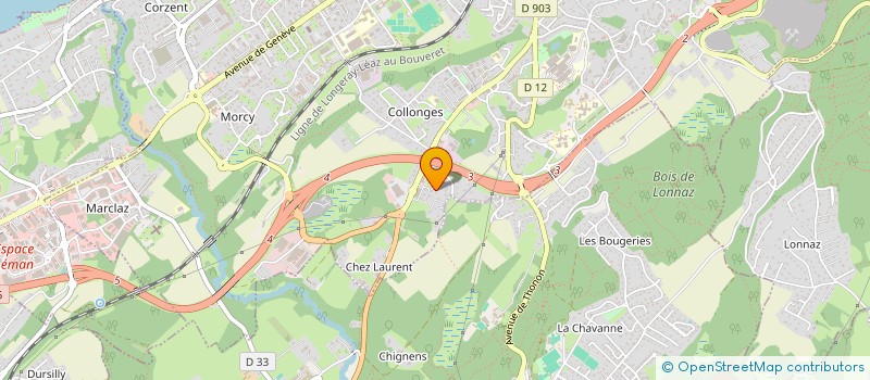 localisation de l'entreprise MONSIEUR OUHEB HADJEL à THONON-LES-BAINS