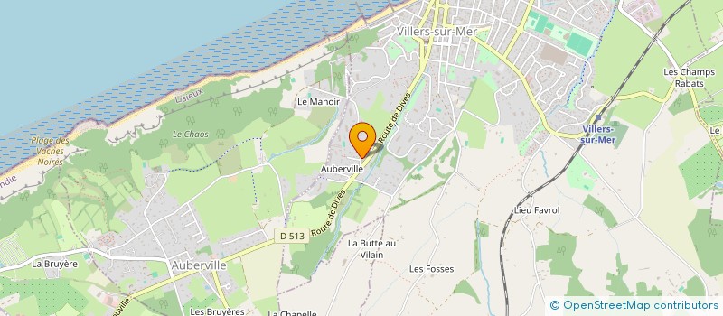 localisation de l'entreprise MONSIEUR OUICEM KATTOURSI  VILLERS-SUR-MER