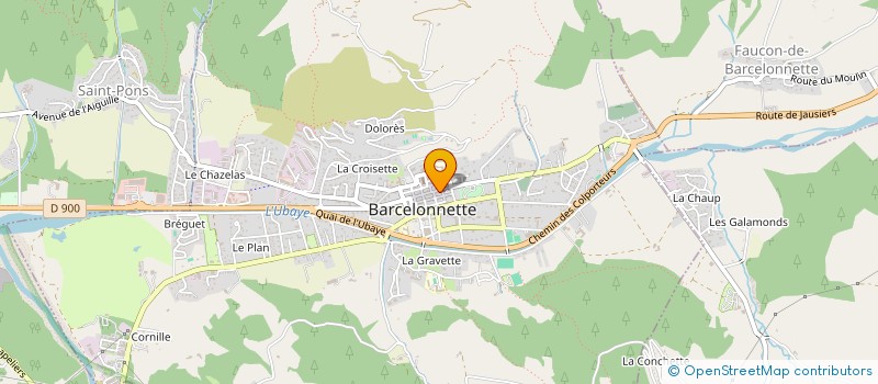localisation de l'entreprise MONSIEUR OUIRDANI MADI à BARCELONNETTE
