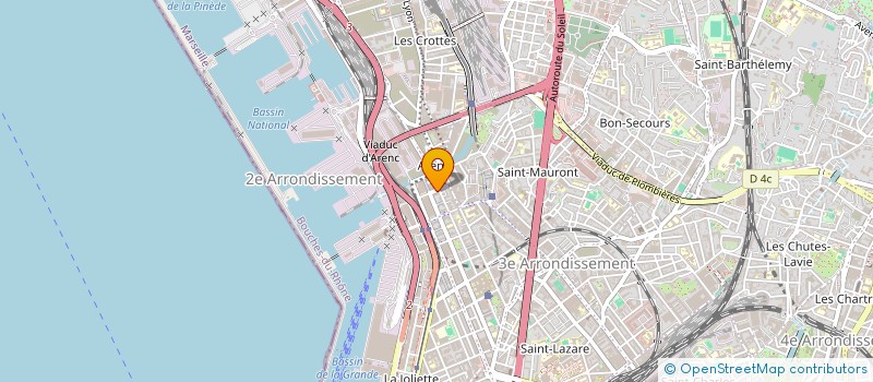 localisation de l'entreprise MONSIEUR OUISEM KANZARI-OUASSAIDI  MARSEILLE