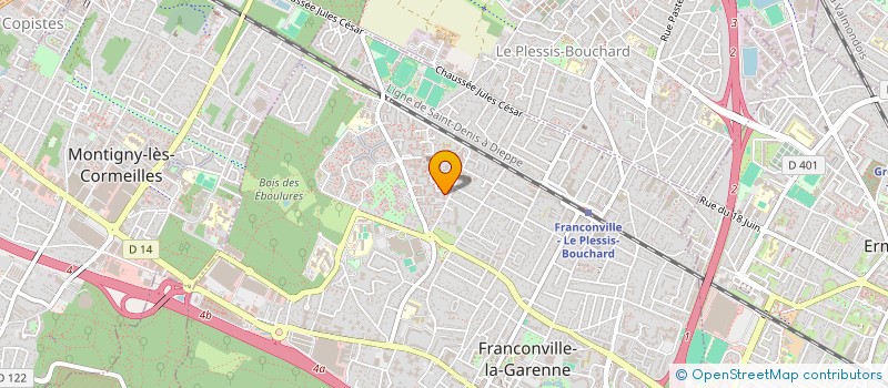 localisation de l'entreprise MONSIEUR OUISSE AKHONZADA  FRANCONVILLE