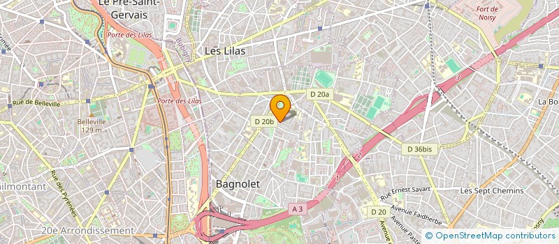 localisation de l'entreprise MONSIEUR OUISSEM BOUZOUMITA à BAGNOLET