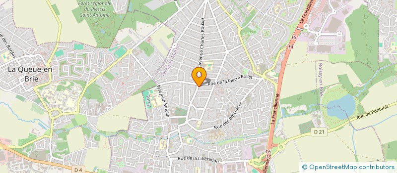 localisation de l'entreprise MONSIEUR OUISSEM KAZDAR à PONTAULT-COMBAULT