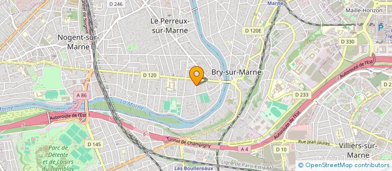 localisation de l'entreprise MONSIEUR OUIZA HASSANI à LE PERREUX-SUR-MARNE