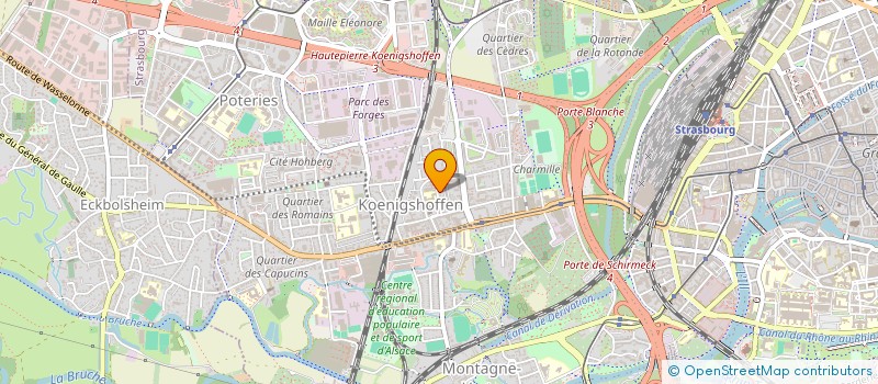 localisation de l'entreprise MONSIEUR OUKACHA MAGHALFI à STRASBOURG