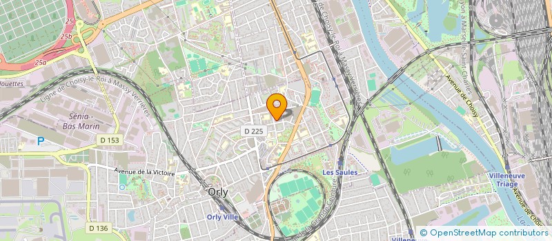 localisation de l'entreprise MONSIEUR OUKACHI BACARI  ORLY