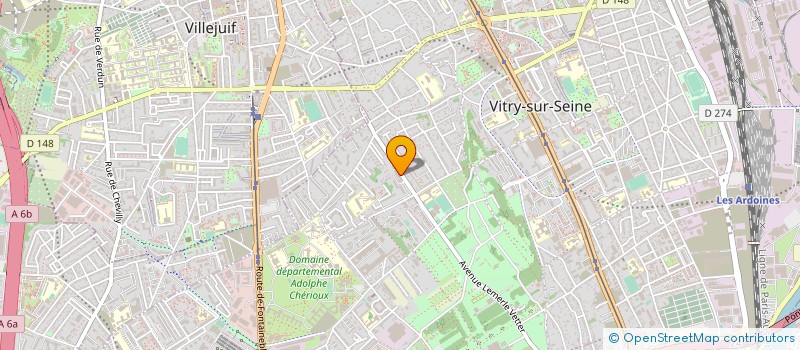 localisation de l'entreprise MONSIEUR OULD ELY à VITRY-SUR-SEINE