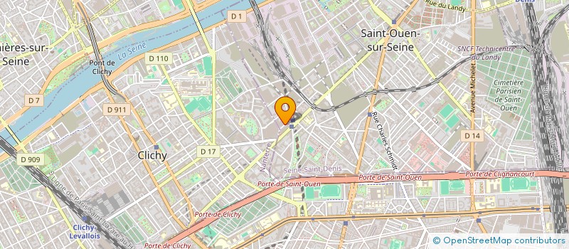 localisation de l'entreprise MONSIEUR OULMANN ZERHOUNI à SAINT-OUEN-SUR-SEINE
