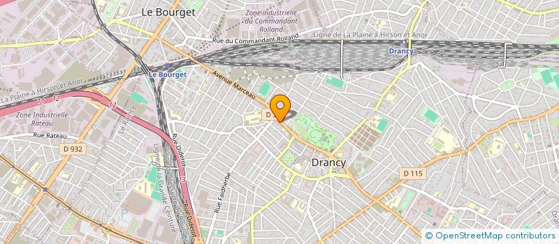 localisation de l'entreprise MONSIEUR OUMAR ABDOUL SALL à DRANCY