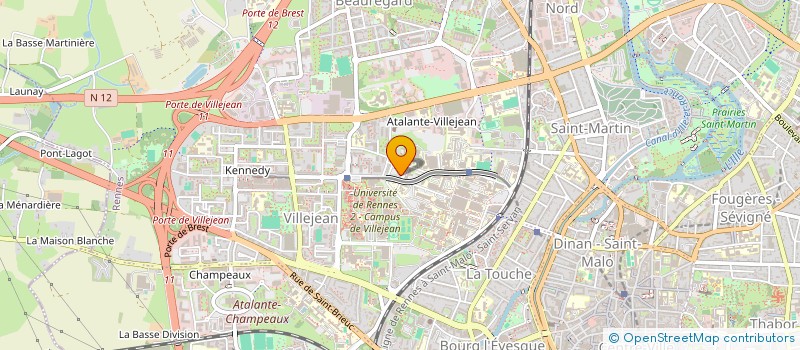 localisation de l'entreprise MONSIEUR OUMAR ALI M REHA  RENNES