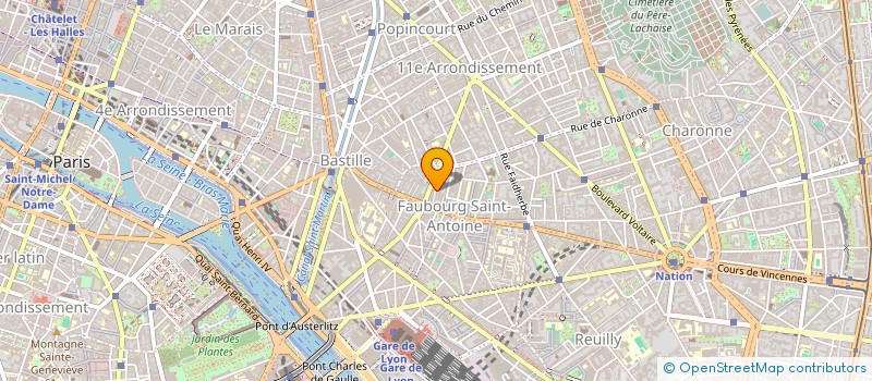 localisation de l'entreprise MONSIEUR OUMAR BABY  PARIS