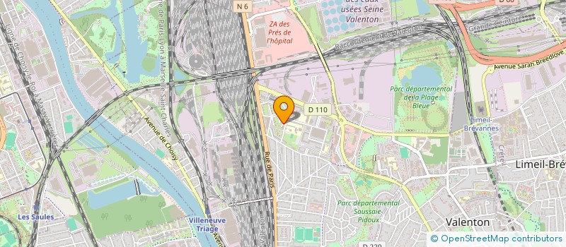 localisation de l'entreprise MONSIEUR OUMAR BAGAYOKO à VILLENEUVE-SAINT-GEORGES