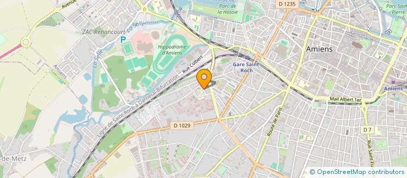 localisation de l'entreprise MONSIEUR OUMAR BAH  AMIENS