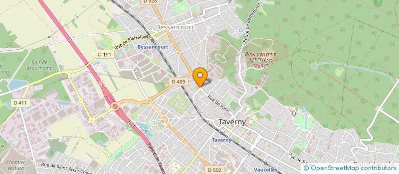 localisation de l'entreprise MONSIEUR OUMAR BALLO à TAVERNY