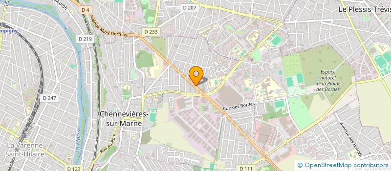 localisation de l'entreprise MONSIEUR OUMAR-BANFA CAMARA  SAINT-MANDE