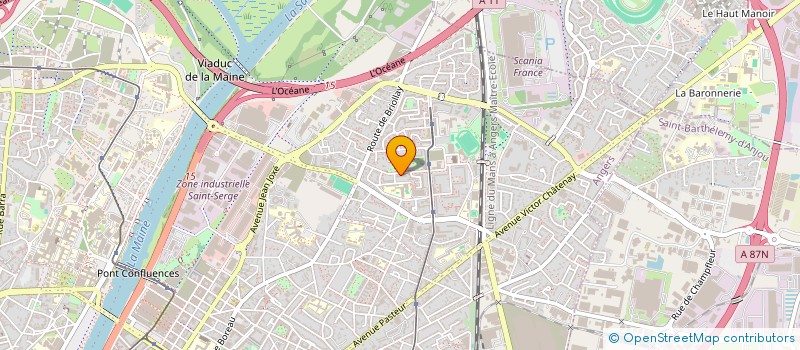 localisation de l'entreprise MONSIEUR OUMAR BANGOURA à ANGERS