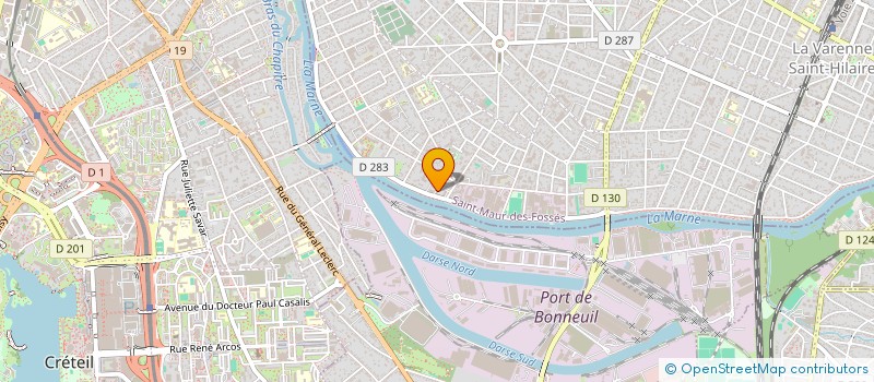 localisation de l'entreprise MONSIEUR OUMAR BARRO  SAINT-MAUR-DES-FOSSES