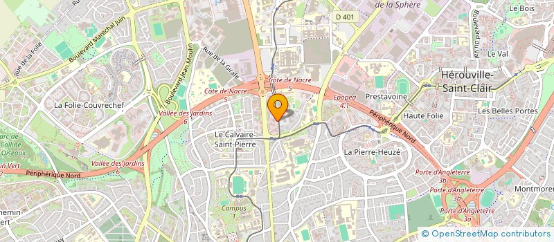 localisation de l'entreprise MONSIEUR OUMAR BARRY à CAEN