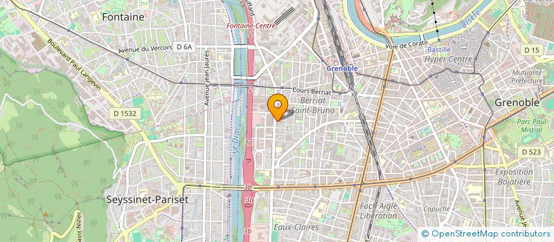 localisation de l'entreprise MONSIEUR OUMAR BARRY à GRENOBLE